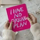 Планер Orner I have no fucking plan, розовый (orner-3267) - изображение 7