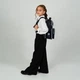 Рюкзак школьный каркасный ортопедический Kite Education Black&Silver, для девочек, черный (K26-556M-2) - изображение 5