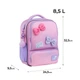 Рюкзак дитячий Kite Kids 100% Cute, для дівчаток, рожевий (K26-559XS-1) - зображення 13
