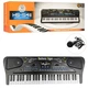 Синтезатор Electronic Organ 54 клавіші з мікрофоном (HS5411) - зображення 2