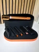 Стайлер для волосся 6в1 Airwrap HS09 Amber Gold з кейсом з кейсом фен мультистайлер для укладання волосся вирівнювач щітка випрямляч плойка брашинг - изображение 9