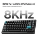 Клавіатура бездротова Keychron Q1 Ultra Keychron Red Switch Black RGB (Q1U-M1-UA) - зображення 10