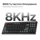 Клавіатура бездротова Keychron V3 Ultra Keychron Red Switch Black RGB (V3U-D1-UA) - зображення 10