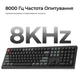 Клавіатура бездротова Keychron V6 Ultra Keychron Red Switch Black RGB (V6U-D1-UA) - зображення 9