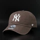 Коричневая кепка 47 brand New York Yankees CLEAN UP B-RGW17GWSNL-BW - изображение 1