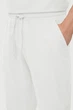 Льняные мужские штаны White 6XL - изображение 6