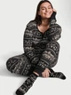 Термо піжама Black Fair Isle Victoria's Secret XS Чорна (26561459) - зображення 1