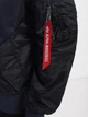 Бомбер Alpha Industries 6120253 Тёмно-синий S ALD135 - изображение 6