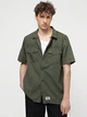 Рубашка повседневная Alpha Industries 8244297 Зелёный M ALD322 - изображение 1