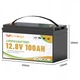 Аккумуляторная батарея LiFePO4 12V 100Ah FLYFREE SMART - изображение 2