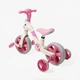 Велосипед-трансформер детский Best Trike JM-0410-4 колеса Ø10"/PU/рама сталь/вспомогательные колеса/съемные педали/подсветки/ музыка от 3-х до 6-ти лет Розовый с белым (i7-193676) - изображение 4