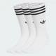 Три пари шкарпеток 3-Stripes High Crew adidas JV7416 (31-33) білий (4068807876323) - зображення 1