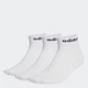 Три пары носков Think Linear Ankle adidas HT3451 (37-39) белый (4066746427880) - изображение 1