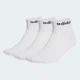 Три пары носков Think Linear Ankle adidas HT3451 (37-39) белый (4066746427880) - изображение 2
