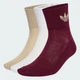 Три пари шкарпеток Mid-Cut Crew adidas KD8273 (34-36) білий (4068817097374) - зображення 1