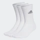 Три пары носков Cushioned Crew adidas IA3949 (37-39) белый (4066746348819) - изображение 1
