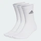 Три пары носков Cushioned Crew adidas IA3949 (37-39) белый (4066746348819) - изображение 2