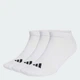 Три пары носков Cushioned Essentials Low Cut adidas JZ0535 (40-42) белый (4068821283732) - изображение 1
