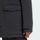 Мужская парка Paveric Climawarm Fur adidas JM3919 (L) черный (4068811717858) - изображение 5