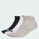 Три пари шкарпеток THIN&LIGHT ESSENTIALS LOW CUT adidas KC9629 (34-36) сірий (4068821161054) - зображення 1