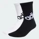 Дві пари шкарпеток ADIDAS LINEAR CREW adidas KD8392 (31-33) чорний (4068814766587) - зображення 1