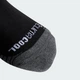 Три пари шкарпеток Performance CLIMACOOL Cushioned Crew adidas JC6411 (31-33) чорний (4067901944365) - зображення 3