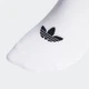 Три пари шкарпеток Trefoil adidas S20273 (31-34) білий (4055012811324) - зображення 4