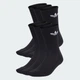 Шість пар шкарпеток Trefoil Cushion Crew adidas IJ5618 (31-33) чорний (4066759856899) - зображення 5