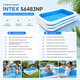 Семейный бассейн Intex 56483NP - изображение 3