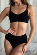 Бюстгальтер-топ моделюючий без кісточок InSecret Top Bra Bodyeffect M/L Чорний - зображення 1