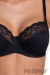 Бюстгальтер з м'якою чашкою Ava 2111 Azalea Black 80K Чорний - зображення 5