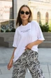 Футболка с надписью L-XL. Белый - изображение 1