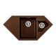 Мийка гранітна Interline Indigo chocolate, коричневий (201220231941) - зображення 1