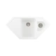 Мийка гранітна Interline Indigo white, білий (201220231946) - зображення 1