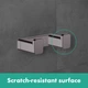 Крючок двойной Hansgrohe AddStoris 41755340 черный матовый хром - изображение 5