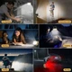 LED Строительный прожектор, аккумуляторный, рабочий фонарь, USB-зарядка, рабочий прожектор с магнитом - изображение 7