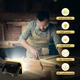 LED Строительный прожектор, аккумуляторный, рабочий фонарь, USB-зарядка, рабочий прожектор с магнитом - изображение 8