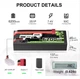 Аккумулятор Ovonic 7.4V 2S 50C 6200mAh в жестком корпусе LiPo - изображение 1