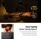Беспроводная клавиатура и мышь cimetech EasyTyping KF10, Бесшумные клавиши - изображение 4