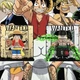 Набор минифигурок «Ван-Пис» (One Piece) с диорамами плакатов розыска WANTED: Монки Д. Луффи и Ророноа Зоро - изображение 1