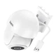 Наружная IP-камера видеонаблюдения Hoco D2 Outdoor PTZ HD Camera 2304×1296, белая - изображение 4