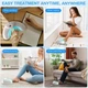 Складная LED/UV лампа для маникюра 36W на 18 диодов, умный сенсор, 3 режима таймера, цифровой дисплей, USB-питания - Уценка - изображение 6
