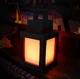 Піксельний, Настінний RGB Ліхтар-Нічник з ланцюгом Майнкрафт Minecraft, Пультом Управління та 16 Кольорами Підсвічування з USB Заряджання на Акумуляторі - зображення 5