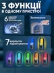 Мини-кондиционер настольный портативный 3в1 Atomic увлажнитель воздуха и вентилятор безлопастной с таймером и разноцветной подсветкой Blue - изображение 9