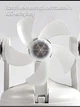 Лампа потолочная LED 50W Biom 45 см 3 вентилятора с пультом ДУ - изображение 4