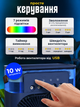 Мини-кондиционер настольный портативный от USB 3в1 Aero RGB 600 мл увлажнитель воздуха и вентилятор с таймером и 7 режимами подсветки Blue - изображение 2