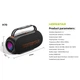Колонка HOPESTAR H70 RGB 80W, 12000mAh Черный 58988 - изображение 4