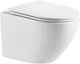 Инсталляция Oli 120 888781 с панелью смыва Slim 659044 хром + унитаз подвесной Devit Flow DFL0460111W Rimless с сиденьем Soft Close дюропласт - изображение 3