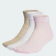 Три пары носков Cushioned Sportswear Ankle adidas IP0404 (46-48) розовый (4067886366220) - изображение 1