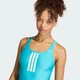 Жіночий купальник 3 STRIPES V-BACK adidas KD3988 (30) бірюзовий (4068822812757) - зображення 4